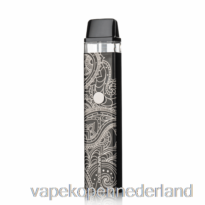 Elektronische Sigaret Vape Vaporesso Xros 16w Pod-systeem Paisley Zwart